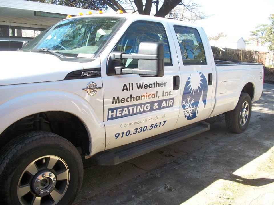 All Weather Mechanical Inc. Truck